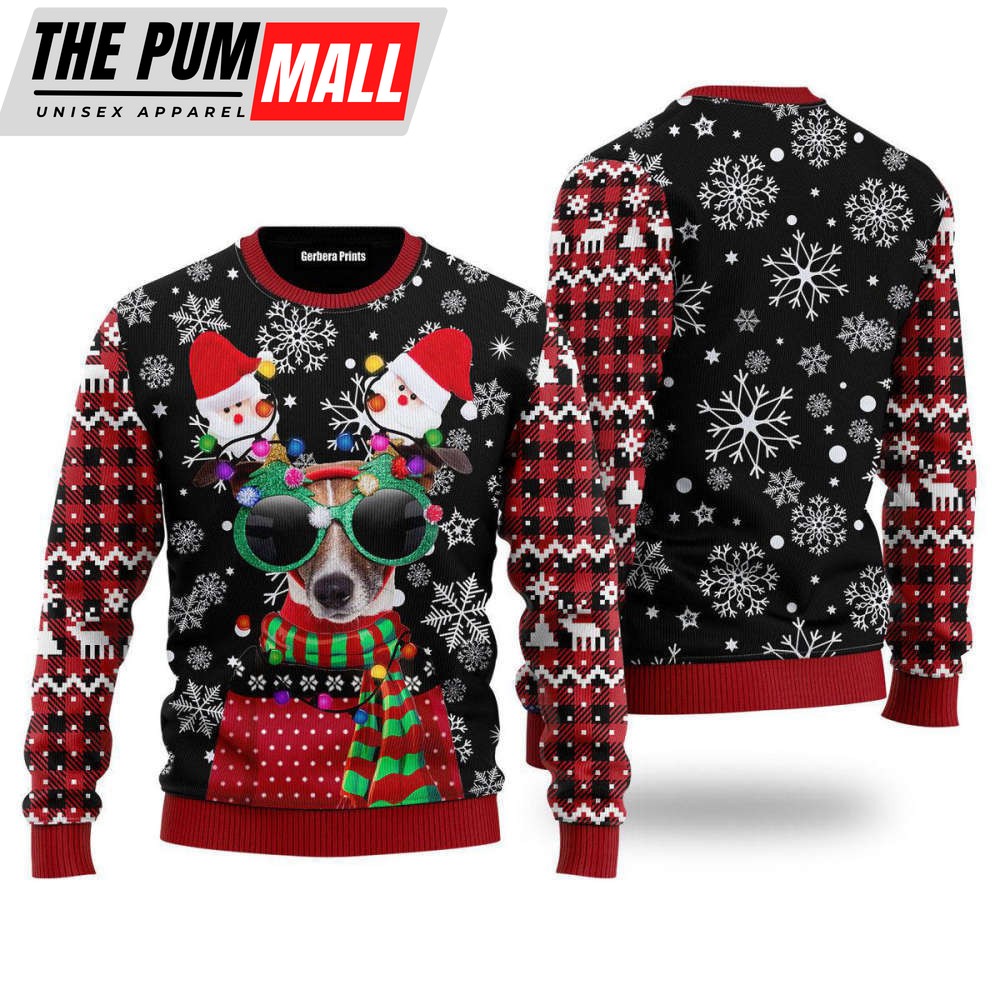 Funny Christmas Dog Ugly Christmas Sweater, Christmas Gift For Men & Women