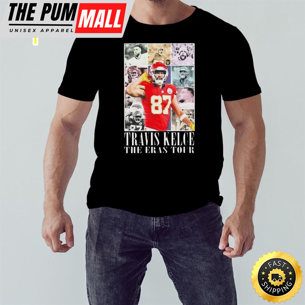 Funny Dating Rumors Kansas City Chiefs Travis Kelce With Taylor Swift The Eras Tour 2025 Photo Design T-Shirt
