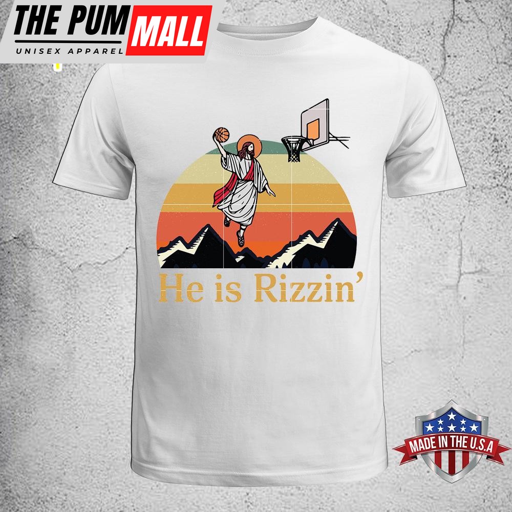 Funny Easter Jesus Basketball Unisex T-Shirt