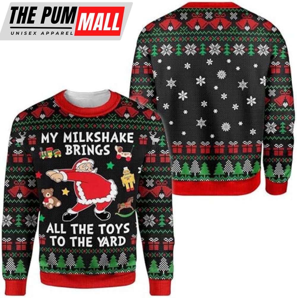 Funny Santa Dancing Christmas Ugly Sweater, Gift For Christmas Lover