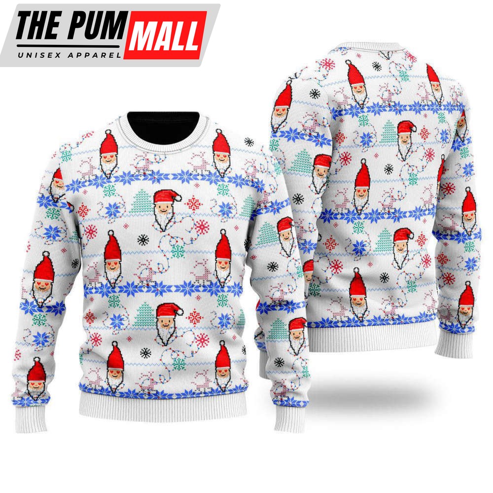 Funny Santa Is Coming Ugly Christmas Sweater, Gift For Christmas