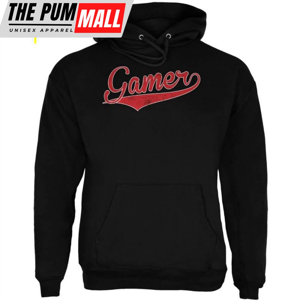 Gamer Black Adult Hoodie
