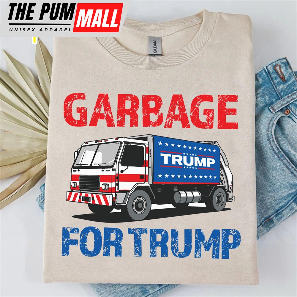 Garbage for Trump 2024 Patriotic, President Trump, Republican Trump MAGA Shirt