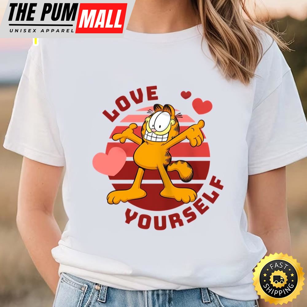 Garfield Love Yourself Valentine T-Shirt