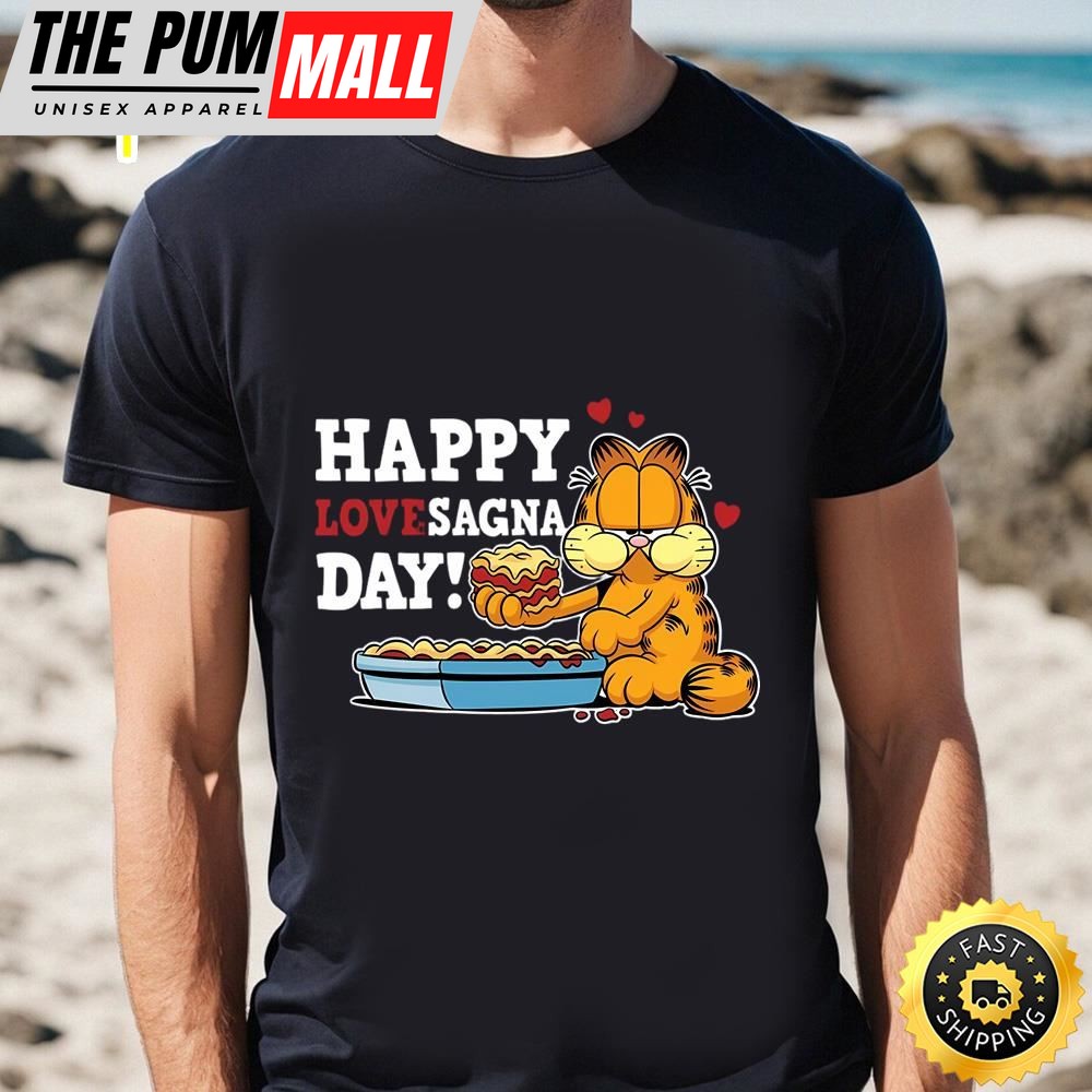 Garfield Valentines Day T-Shirt Gift For Lover