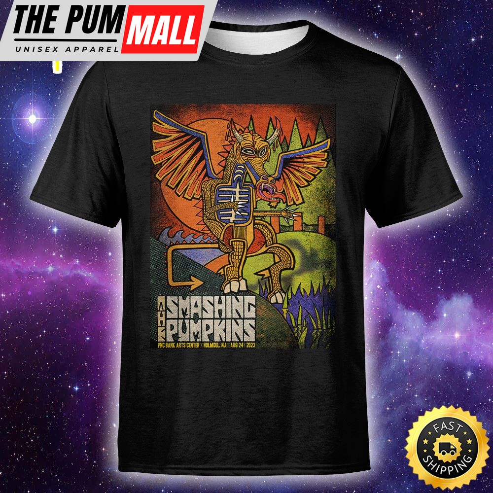 Gas The Smashing Pumpkins August 24 2025 Unisex T-shirt