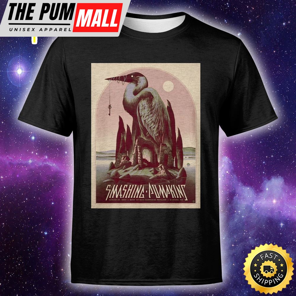 Gas The Smashing Pumpkins August 25 2025 Unisex T-shirt