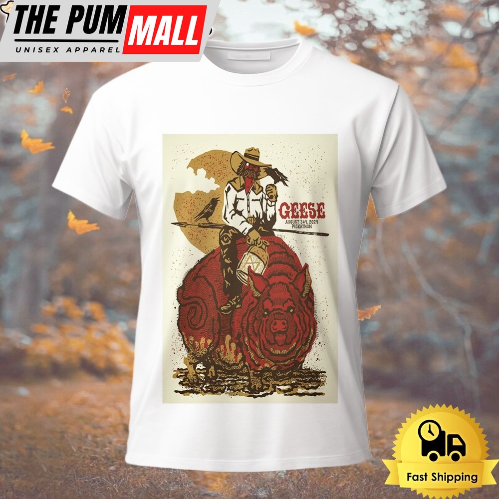 Geese Pickathon Experiential Music Festival August 3-4 2024 Happy Valley OR T Shirt