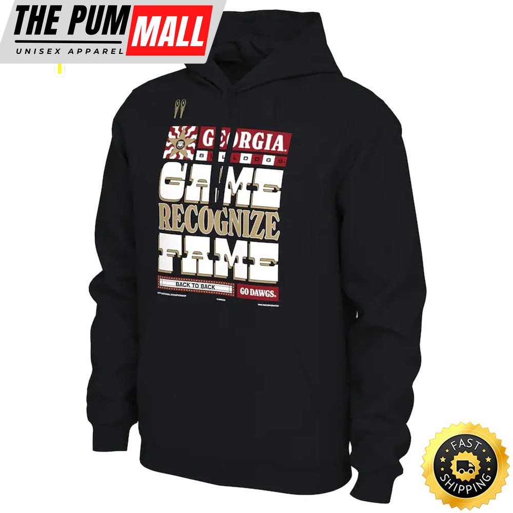 Georgia Bulldogs College Football Playoff 2025 National Champions Locker Room Hoodie