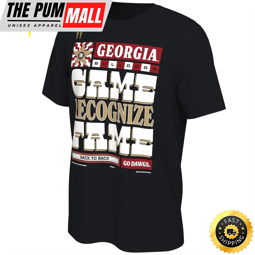 Georgia Bulldogs College Football Playoff 2025 National Champions Locker Room T-Shirt