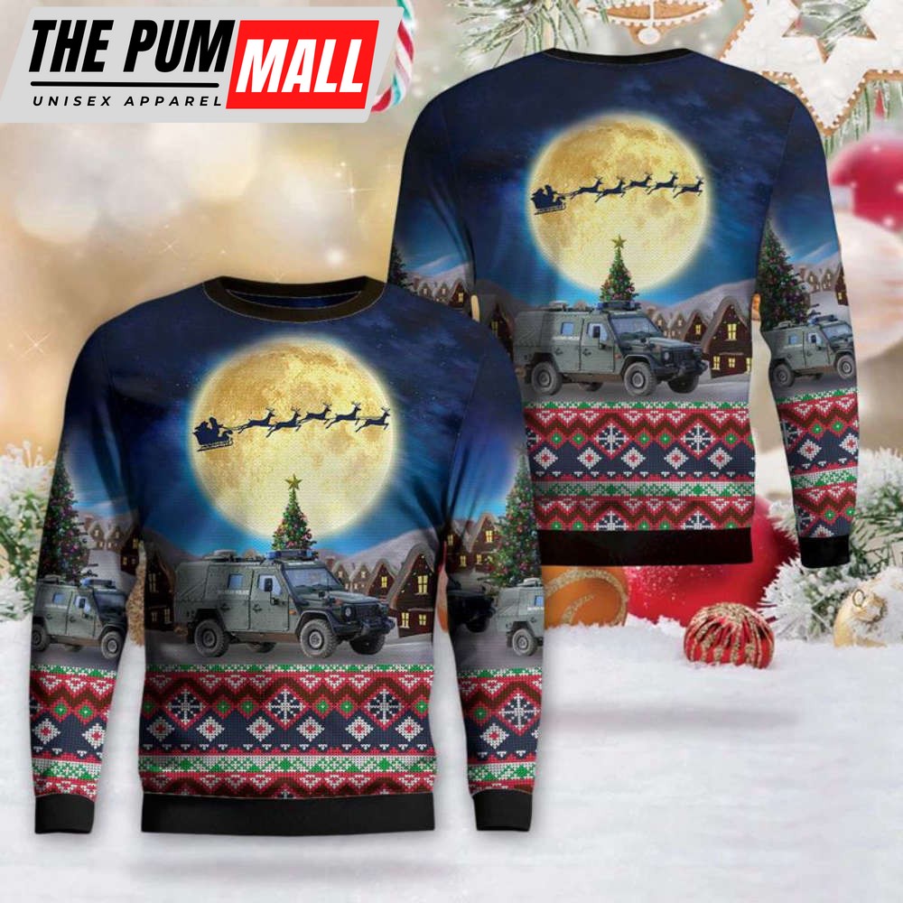 German Armed Forces Feldjager ENOK Christmas Sweater Gift For Christmas