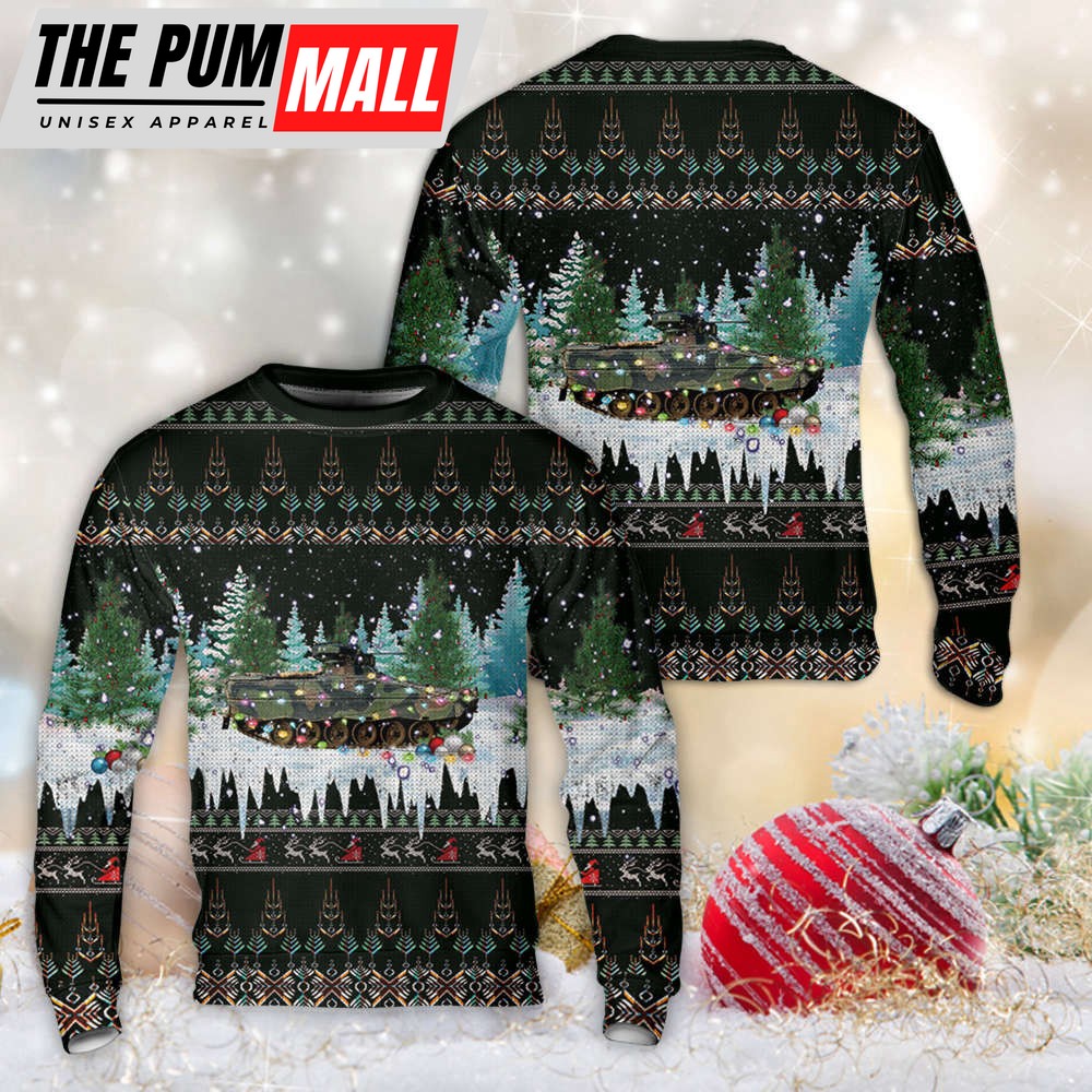 German Bundeswehr IFV ‘MARDER 1 A3’ Christmas Sweater