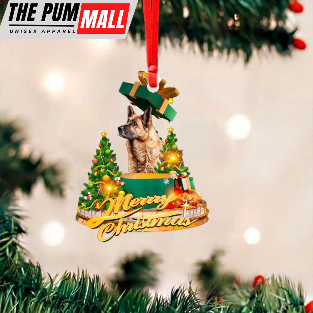 German Shepherd Christmas Ornament German Shepherd Tree Ornament Xmas Decoration Gifts Limited Edition