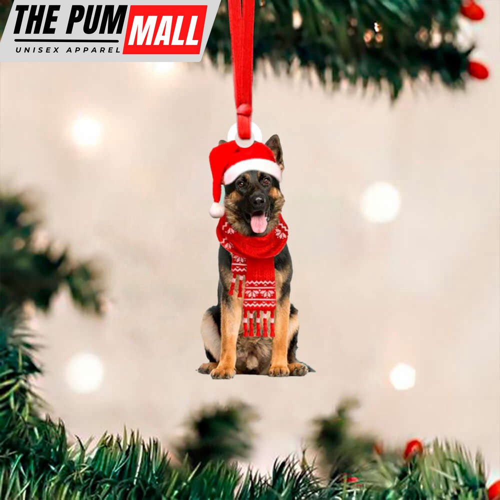 German Shepherd Christmas Ornament Xmas Tree Decorations German Shepherd Gifts Dog Lovers Limited Edition
