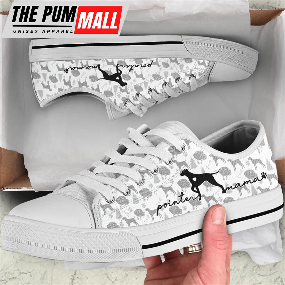 German Shorthaired Pointer Low Top Shoes – Sneaker For Dog Walking – Dog Lovers Gifts for Him or Her