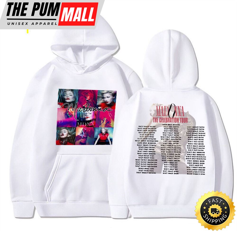 Get 2023 Madonna Four Decades The Celebration World Tour Merch Madonna Tour 2023 Shirt