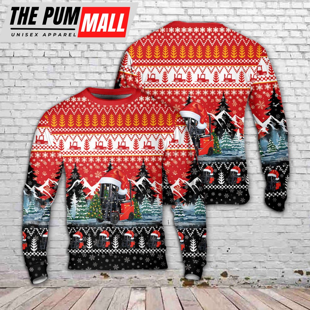 Get Festive with Electric Forklift Sweaters – Spark Joy this Christmas