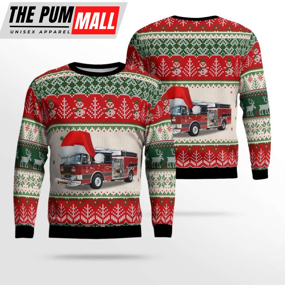 Get Festive with North Carolina s Locke Fire Department Ugly Christmas Sweater!