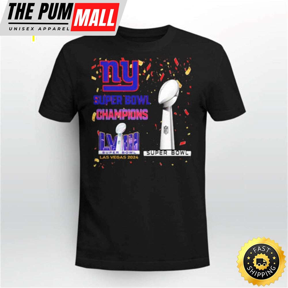 Giants Super Bowl Champions Lviii Las Vegas 2025 Shirt