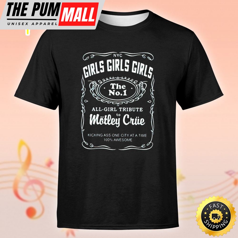 Girl Girl Girl The No 1 Motley Crue Letra Traducida Vintage Unisex Tshirt