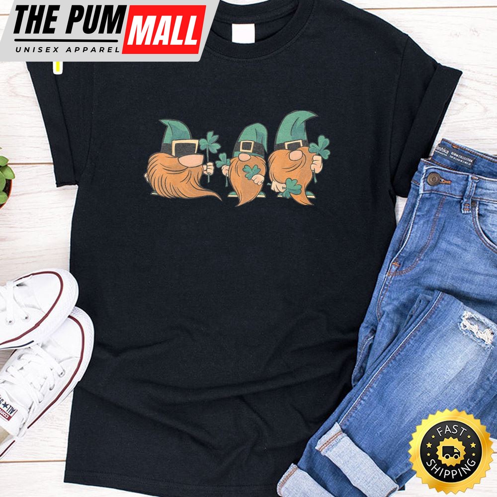 Gnome St Patrick Day Irish Green Saint Patrick Lucky Gift T-Shirt