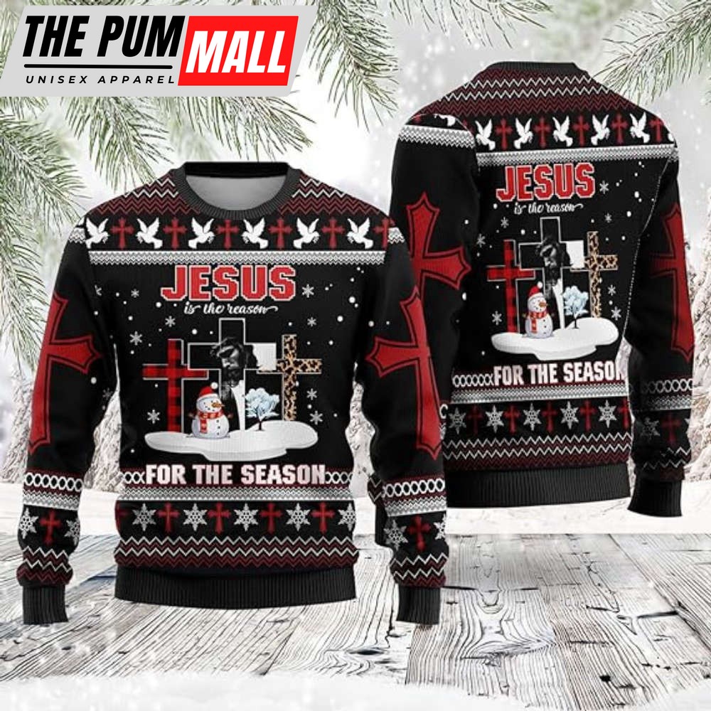 God Christmas Sweaters, Birthday Ugly Christmas Sweater Gift For Family