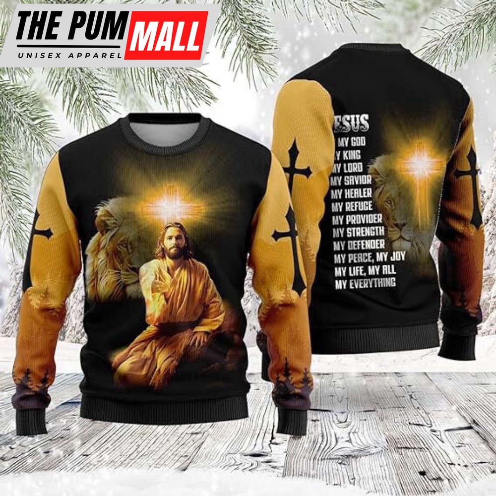 God Christmas Sweaters, Ugly Christmas Sweater, Gift For Pet Christmas