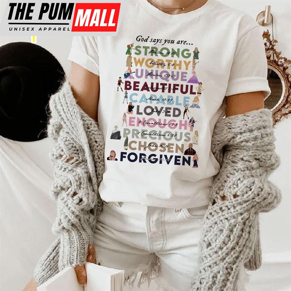 God Says You Are Shirt Ver 2 Tee Shirt Gift For Fans