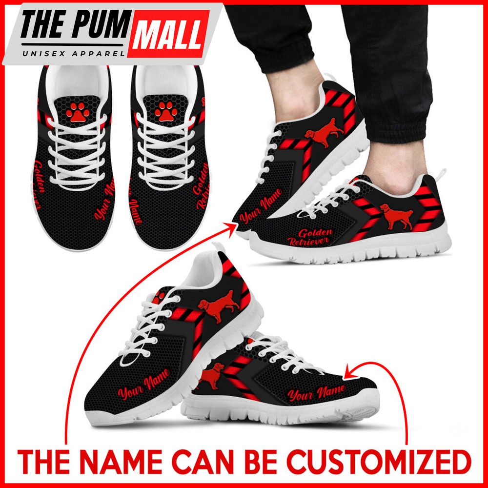 golden-retriever-dog-simplify-style-sneakers-personalized-custom-best-shoes-oue8140c Golden Retriever Dog Simplify Style Sneakers – Personalized Custom – Best Shoes For Dog Lover – Best Gift For Dog Mom