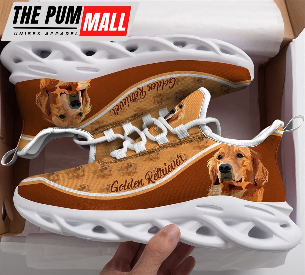Golden Retriever Max Soul Shoes For Women Men Kid, Gift For Pet Lover