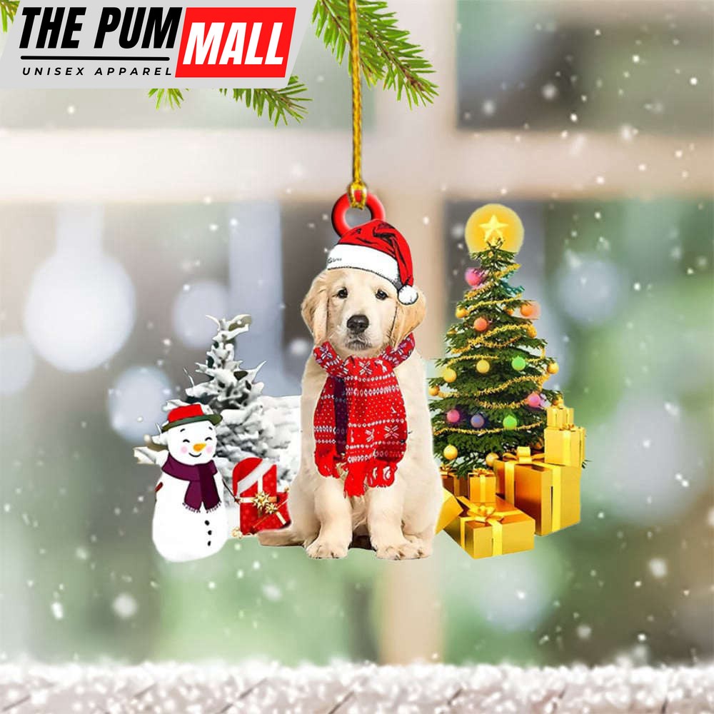 Golden Retriever Ornament Golden Retriever Christmas Decor Presents Limited Edition