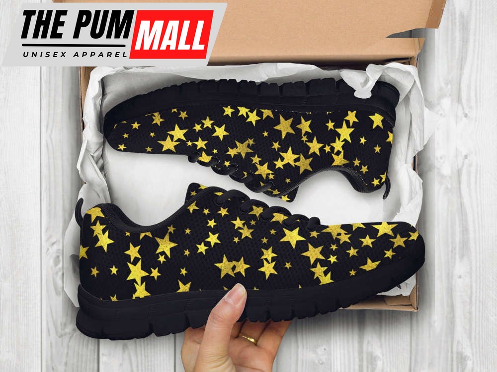 golden-stars-shoes-custom-name-shoes-star-print-pattern-running-sneakers-for-wom-uf4k4kmn Golden Stars Shoes Custom Name Shoes Star Print Pattern Running Sneakers For Women Men