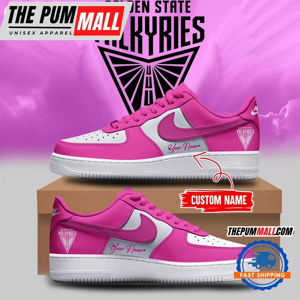 Golden State Valkyries WNBA Air Force 1 Shoes Sneaker