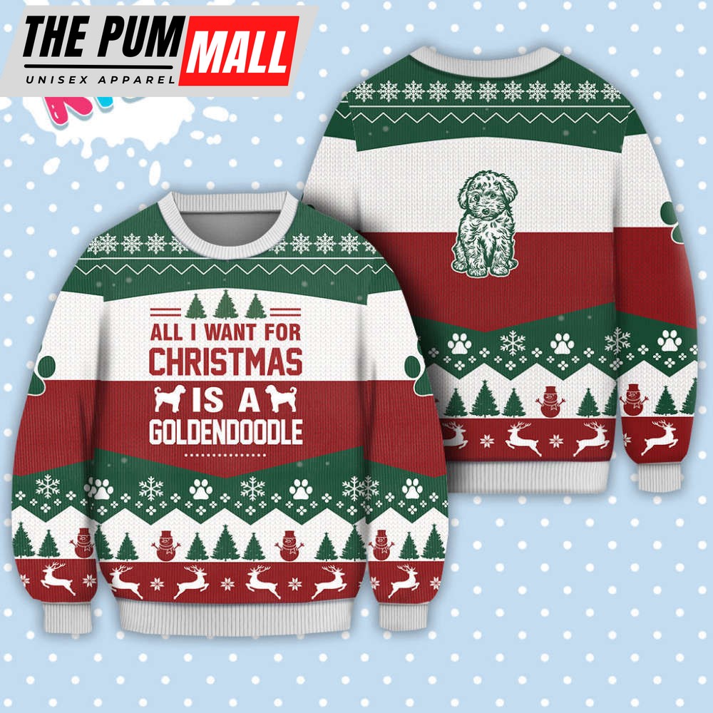 goldendoodle-dog-christmas-sweater-festive-knitted-print-sweatshirt-best-gift-q160nceh Goldendoodle Dog Christmas Sweater: Festive Knitted Print Sweatshirt – Best Gift for Christmas
