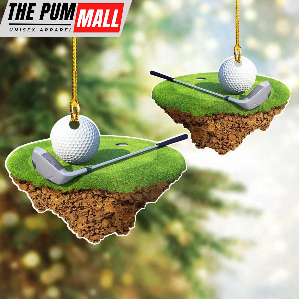 Golf Ornament Golf Xmas Tree Ornaments Decorating For Christmas 2023 Limited Edition