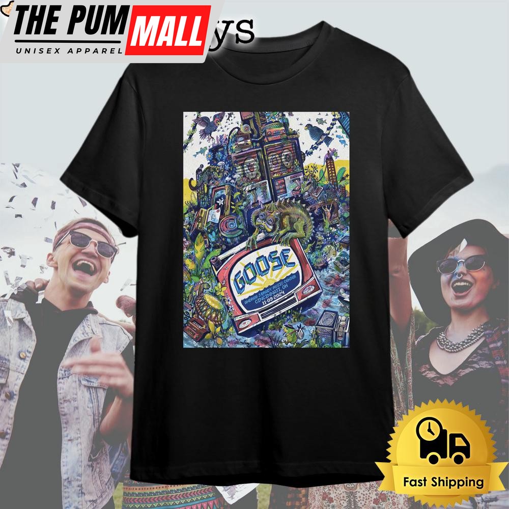 Goose Andrew J Brady Music Center, Cincinnati OH 11-09-2024 T Shirt