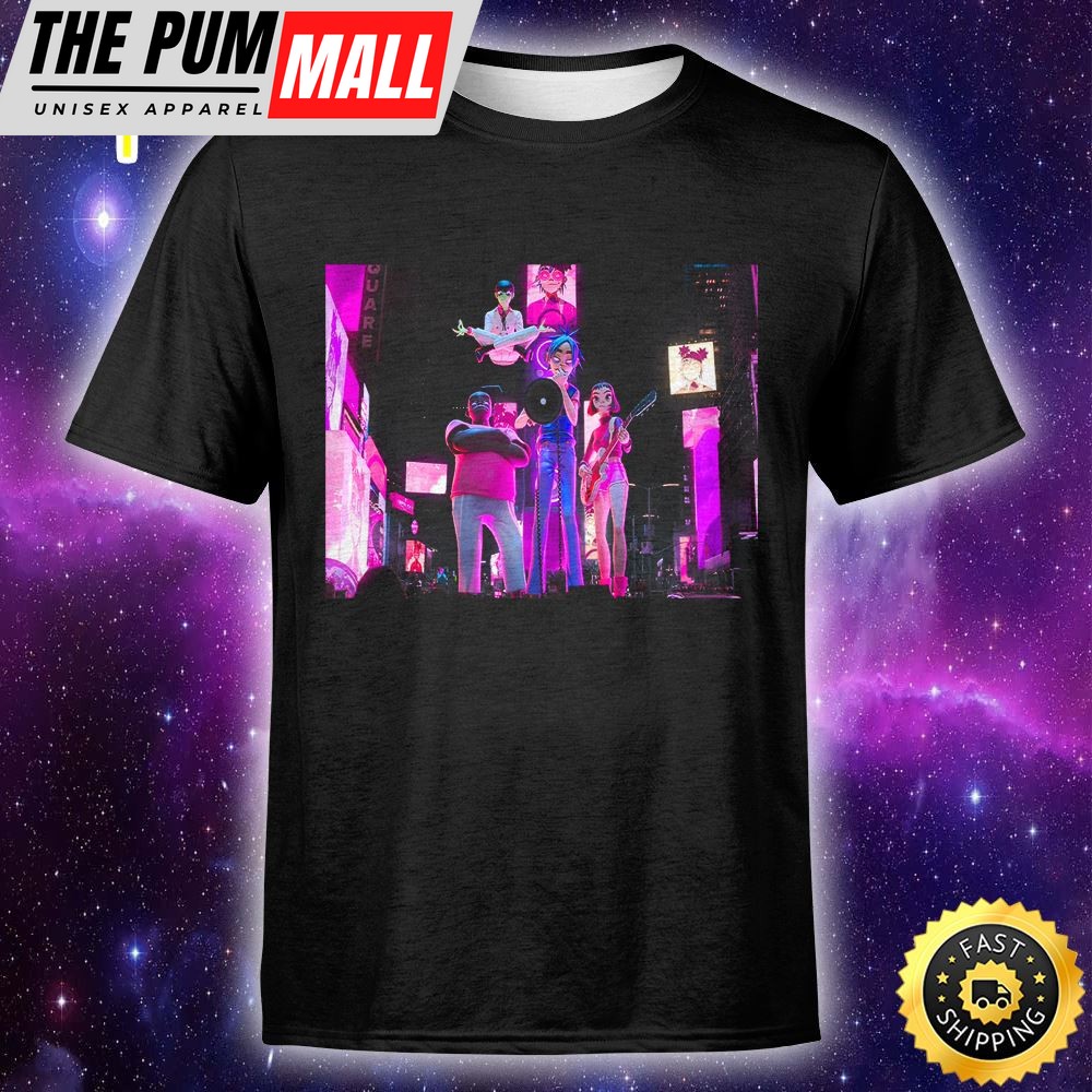 Gorillaz Announce September 2025 ‘The Getaway Shows Unisex T-Shirt