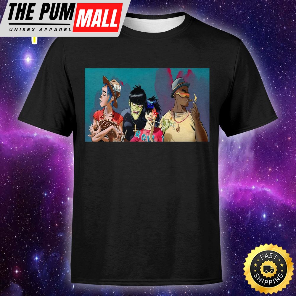 Gorillaz Tour 2025 – 2025 Unisex T-Shirt