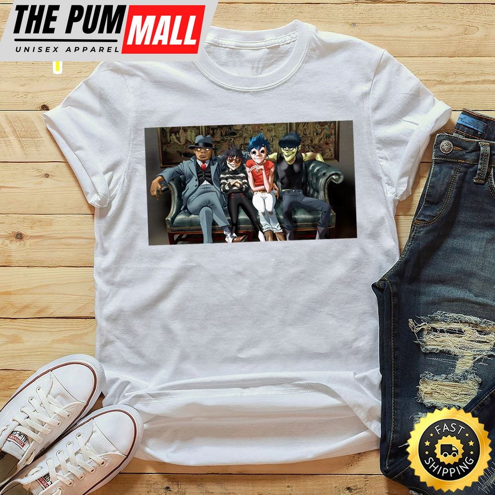 Gorillaz Tour Muisc 2025 Unisex T-Shirt