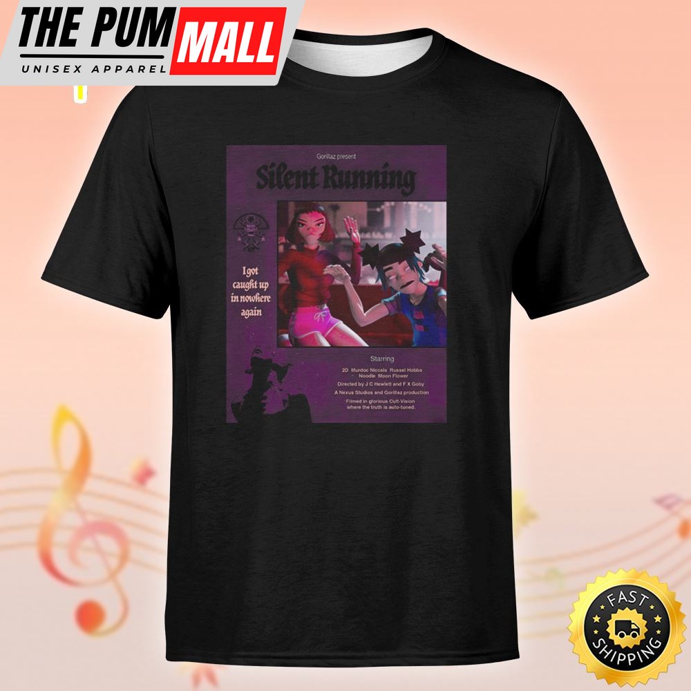 Gozillaz Present Silent Running Basic Unisex T-Shirt