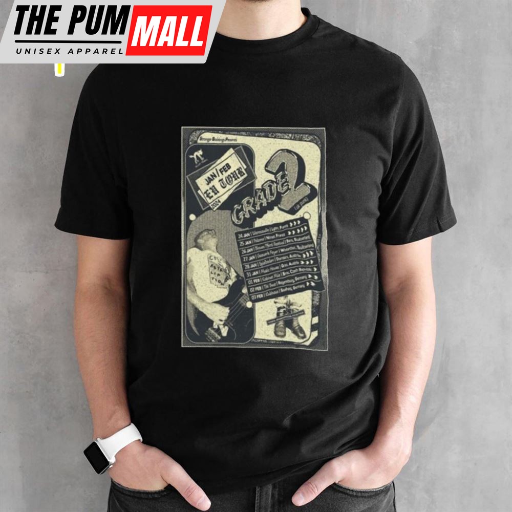 Grade 2 Eu Tour 2025 Poster Shirt