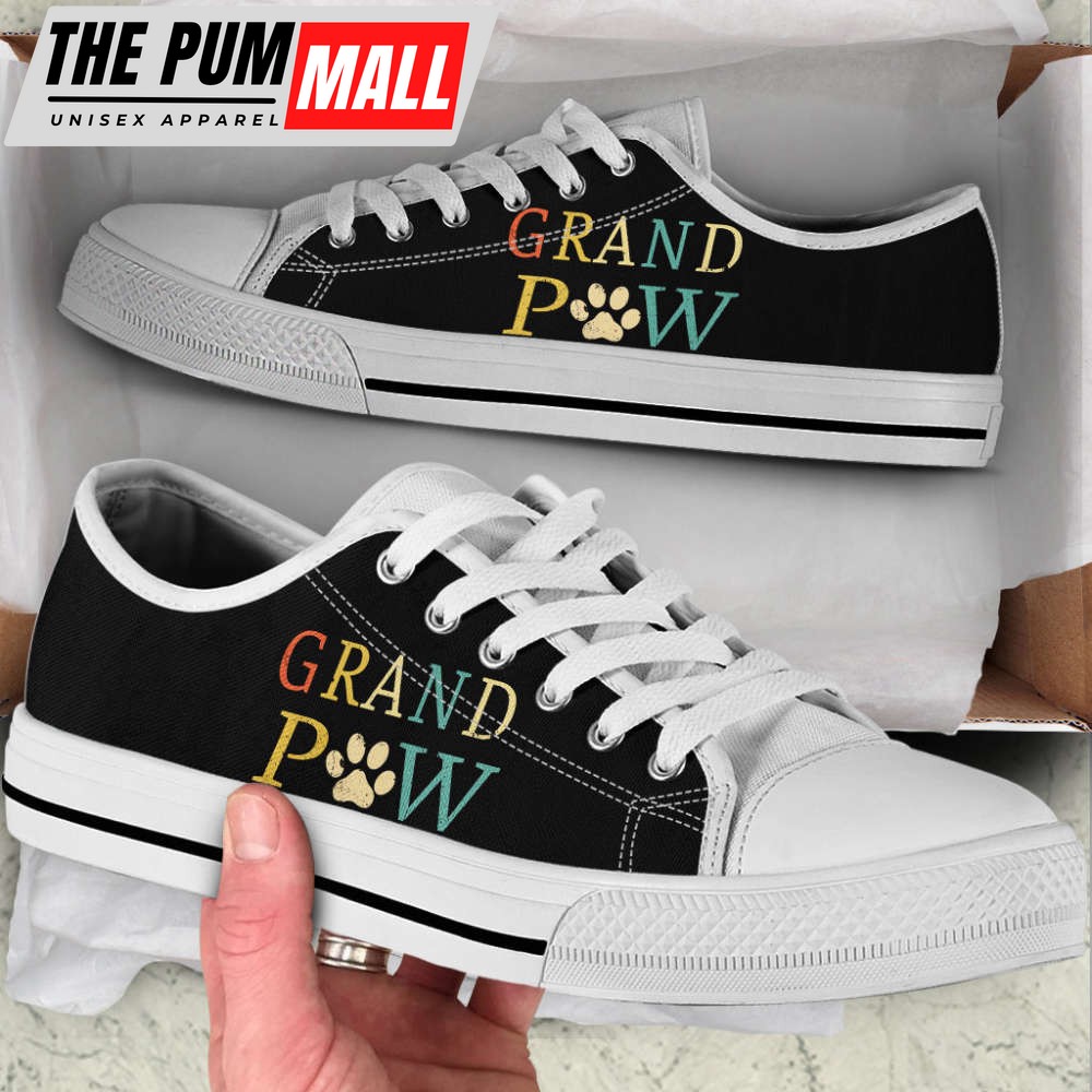 grand-paw-color-low-top-shoes-canvas-sneakers-casual-shoes-7unwtg3w Grand Paw Color Low Top Shoes Canvas Sneakers Casual Shoes