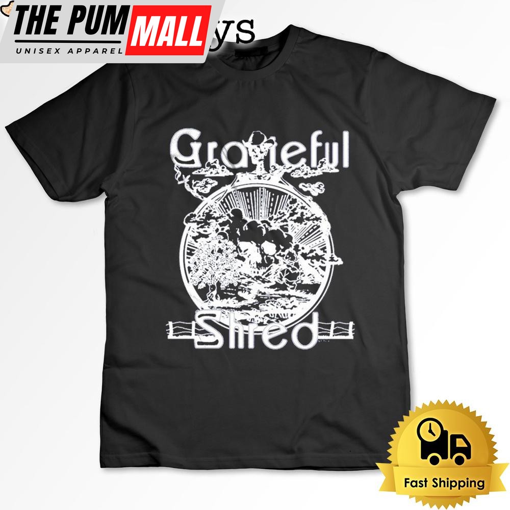 Grateful Shred Clouds T-shirts