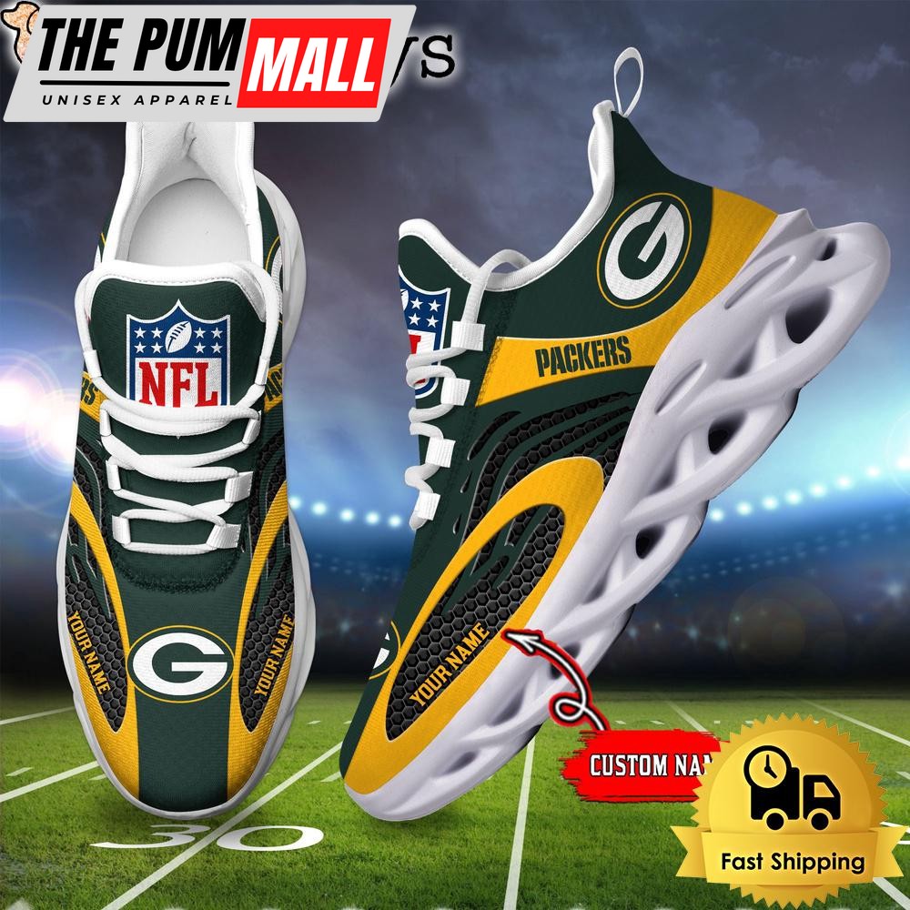 Green Bay Packers Custom Max Soul Shoes
