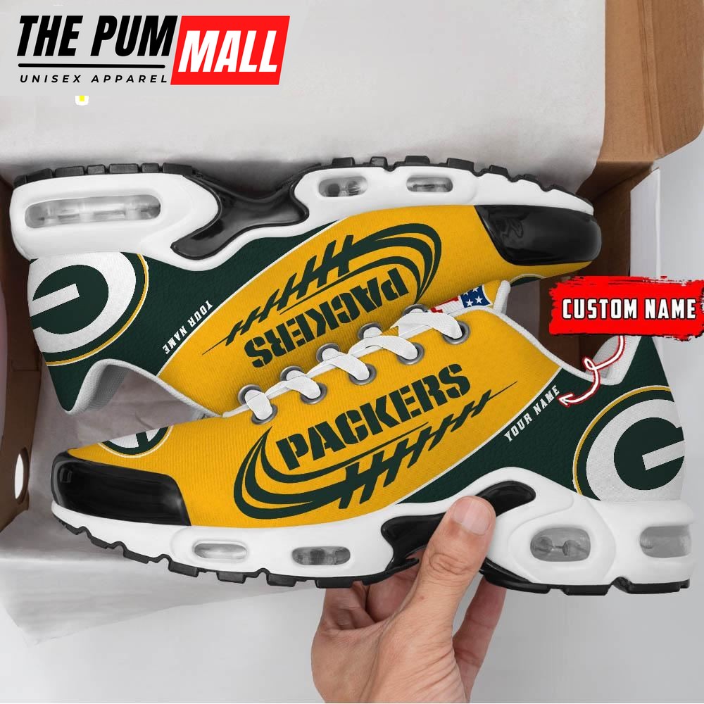 Green Bay Packers Football Custom NFL Sport Max Plus Shoes