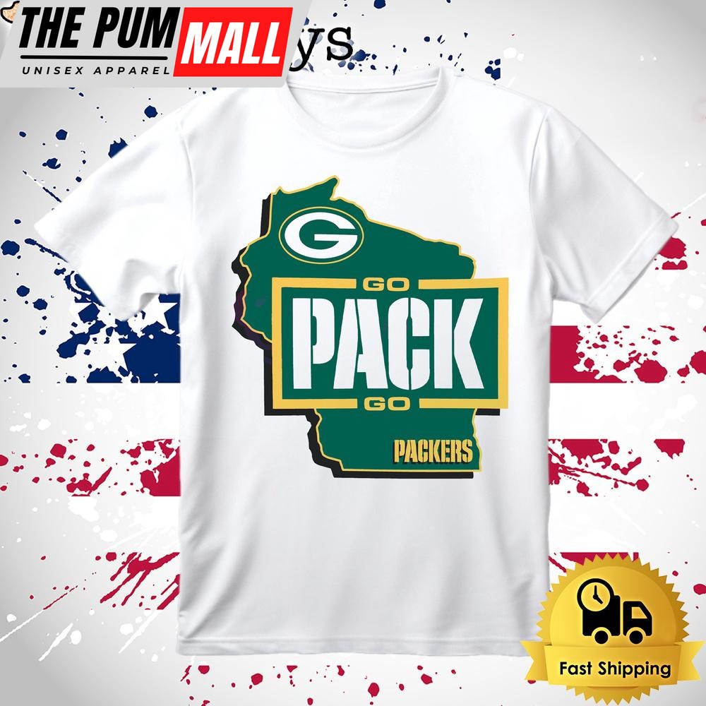 Green Bay Packers Go Pack Go T Shirt