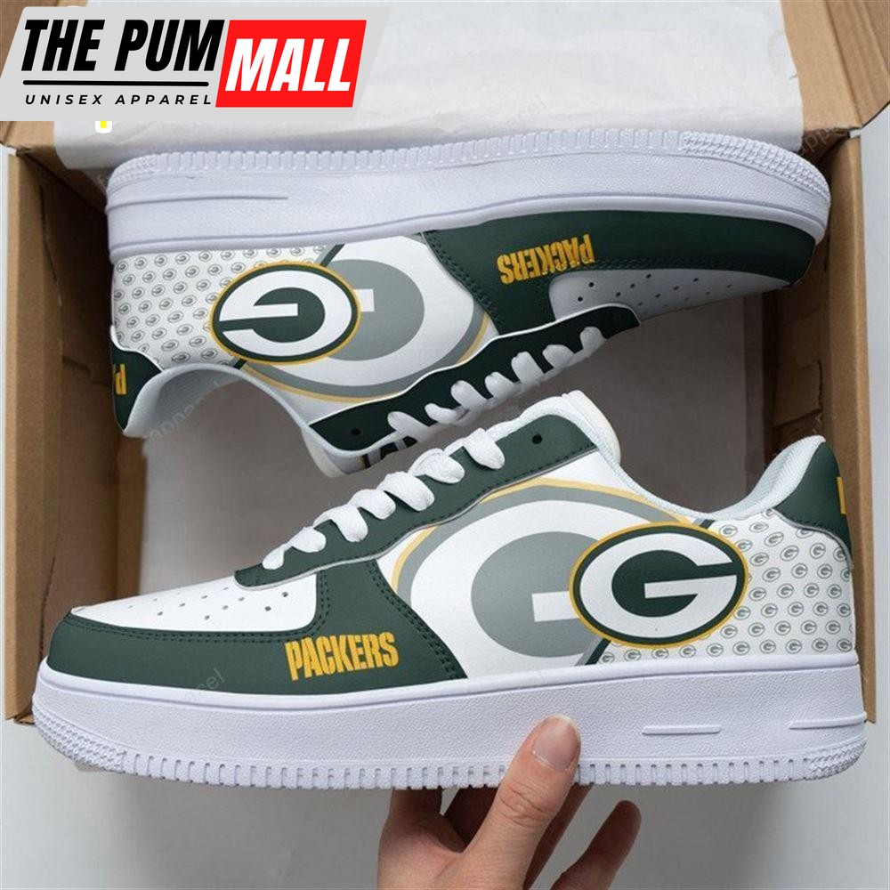 Green Bay Packers Nfl AF1 Sneaker For Men Women