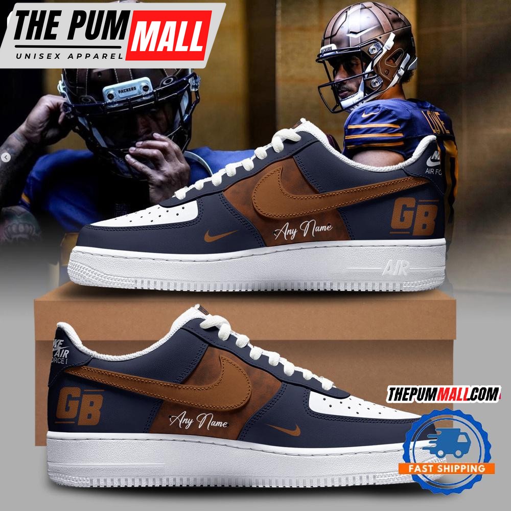 Green Bay Packers Uniform 2025 New Air Force 1 Sneaker Shoes