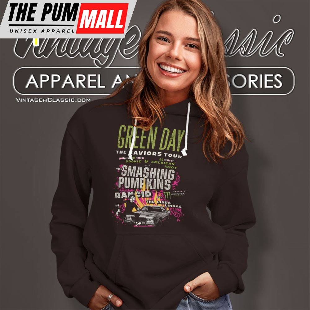 Green Day Shirt The Saviors 2025 Tour Shirt