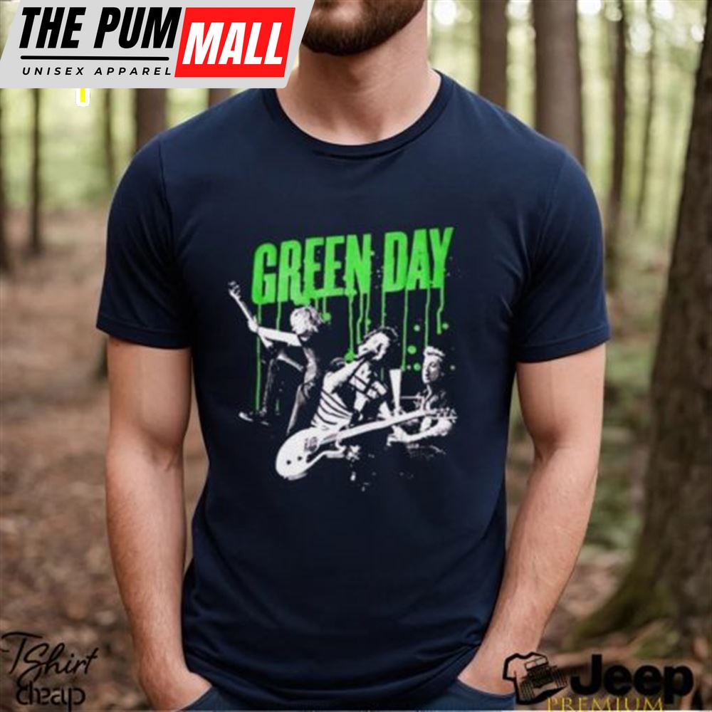 Green Day The Saviors 2025 Tour T Shirt Rock Band 90S Vintage Shirt Classic